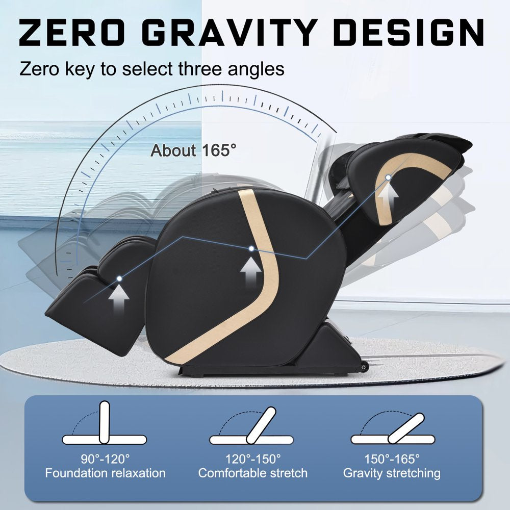 Molylex 2023 Small Massage Chair with Zero Gravity, Full Body Massage Chair with Heating, Airbags - John Pierce Auto Care