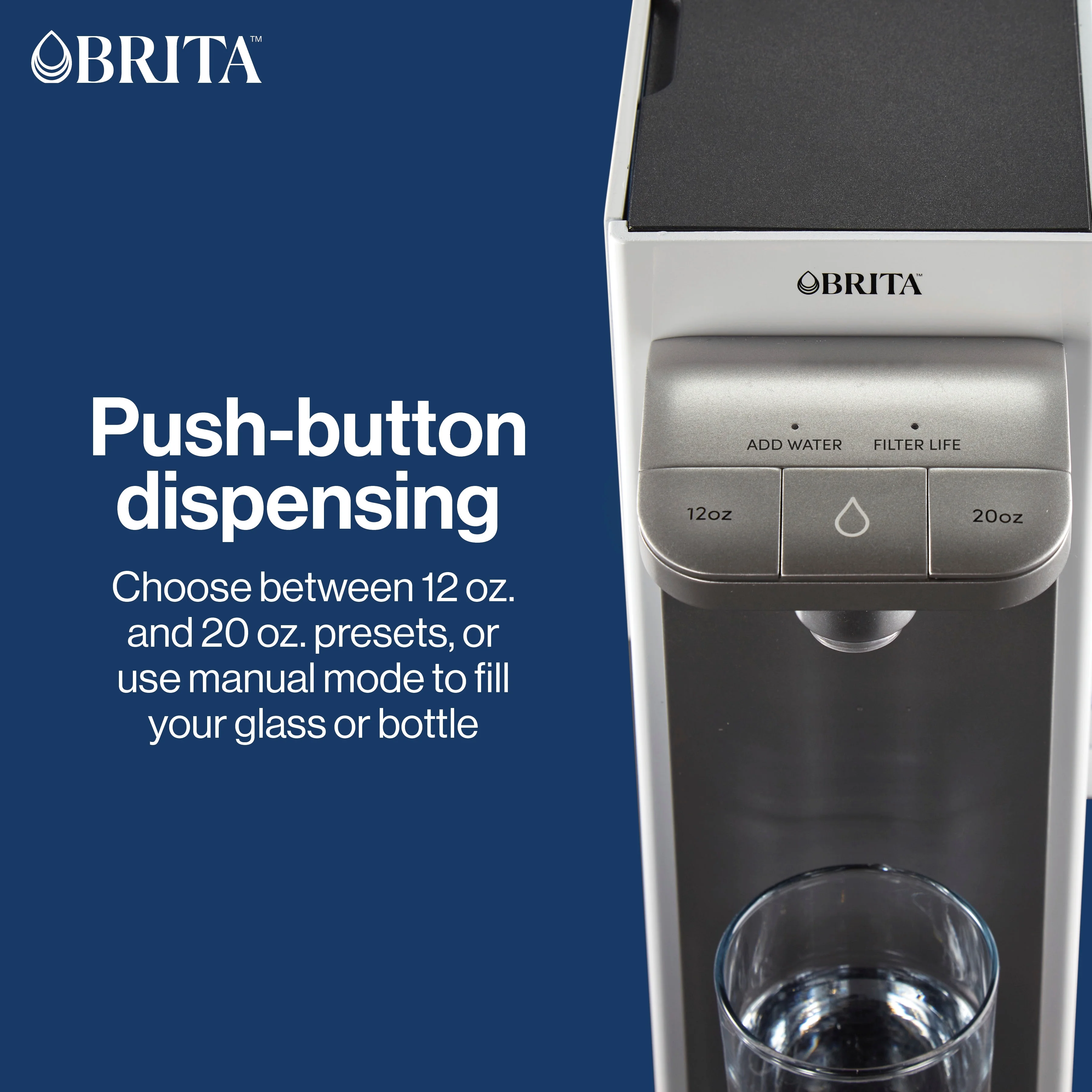 Brita Hub 12-Cup Instant Countertop Water Filtration Device - John Pierce Auto Care