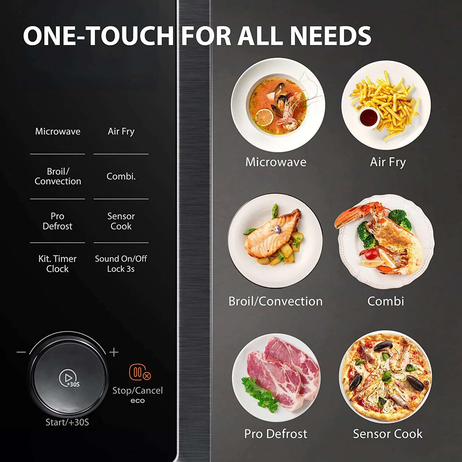 Toshiba 7-in-1 Countertop Microwave Air Fryer - John Pierce Auto Care