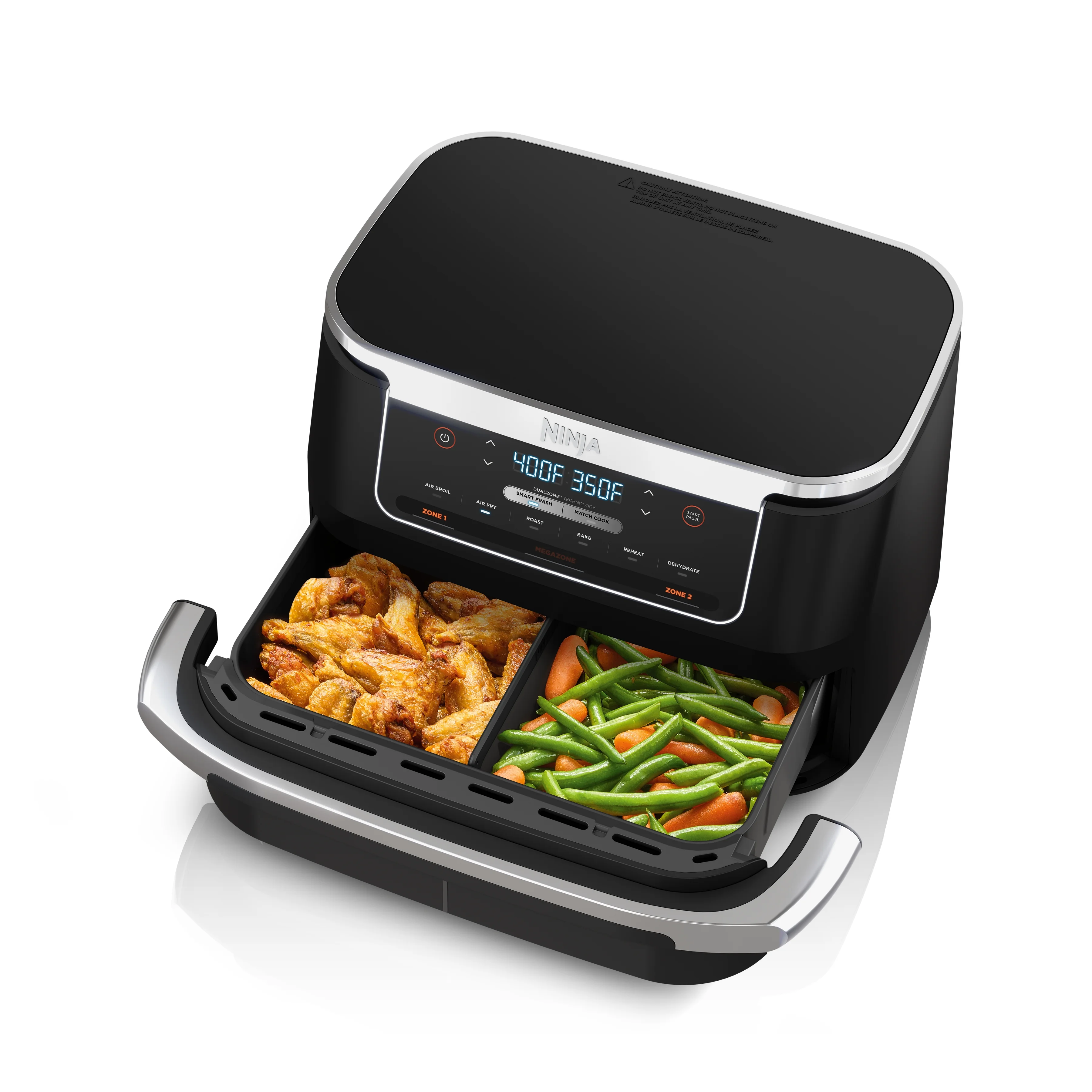 Ninja Foodi 7-Quart FlexBasket Air Fryer with MegaZone - John Pierce Auto Care
