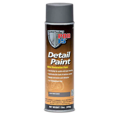 POR 15 Automotive Detail Aerosol Spray Paint Cast Iron 41718 - John Pierce Auto Care