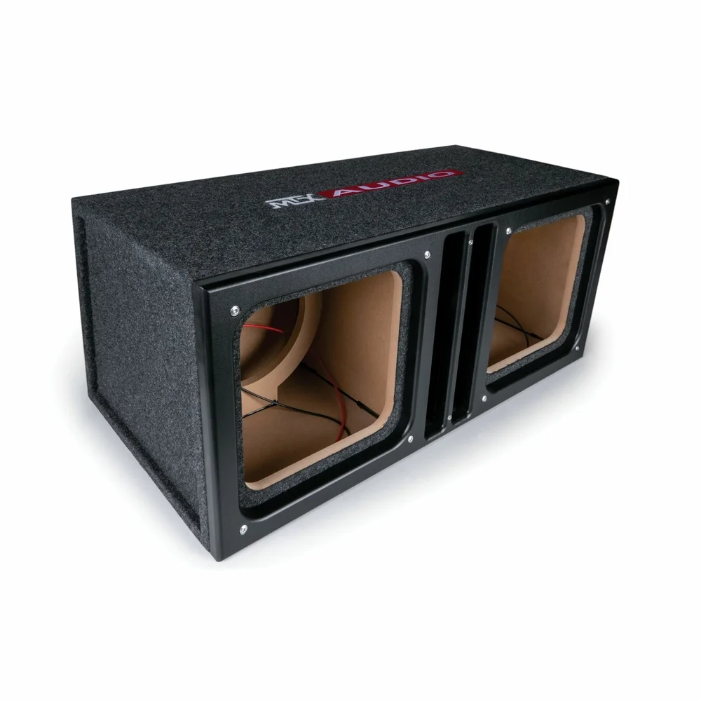 MTX SLH12X2S 12" Sledgehammer Dual Square Unloaded Enclosure - John Pierce Auto Care