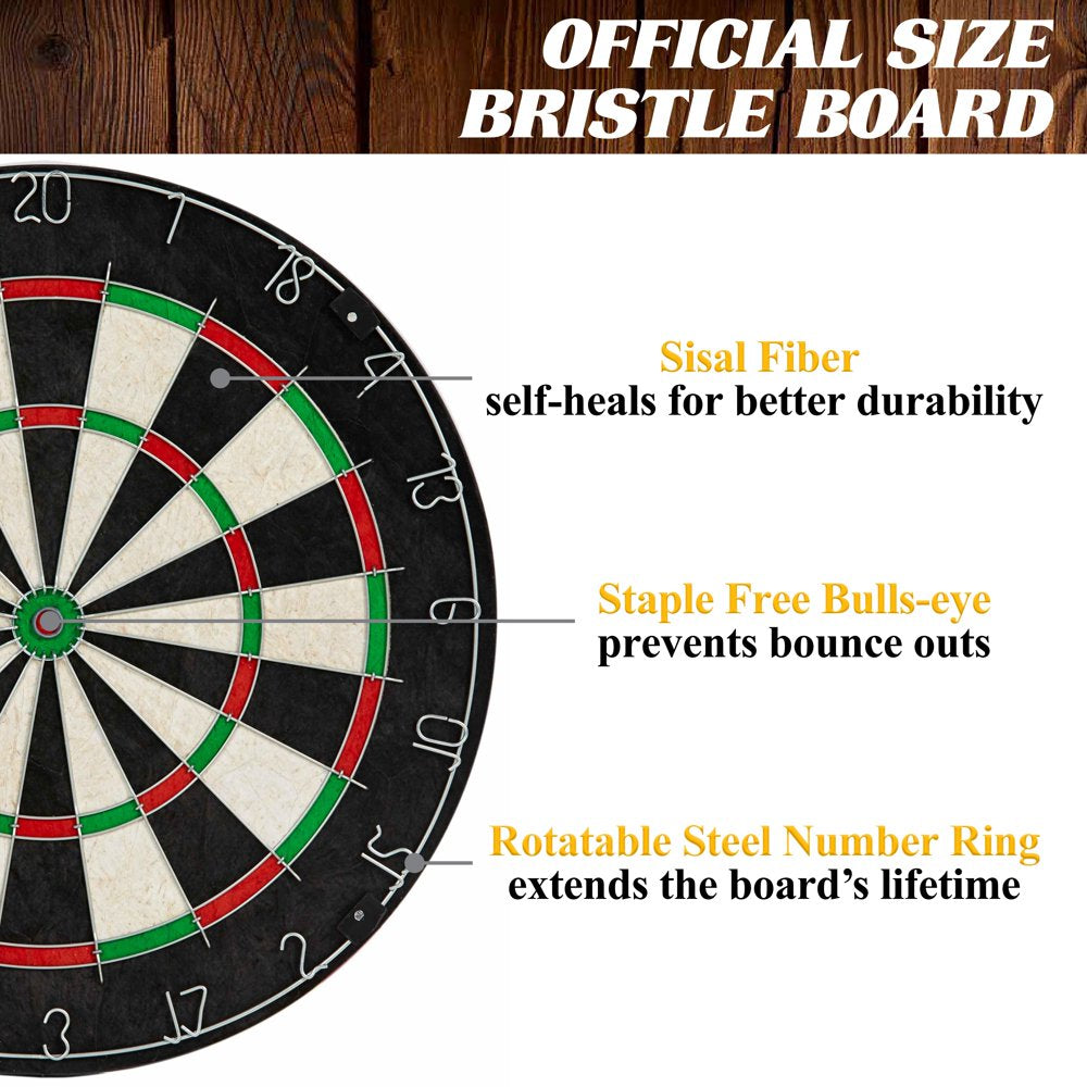 Barrington 40 Inch Dartboard Cabinet with LED Lights, 40 Inch X 4.375 Inch X 24.625 Inch - John Pierce Auto Care
