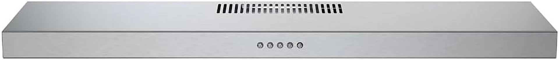Streamline 36 in. Longhena Convertible Undermount Range Hood in Brushed Stainless Steel with Mesh Filters, Push Button Control, LED Light - John Pierce Auto Care