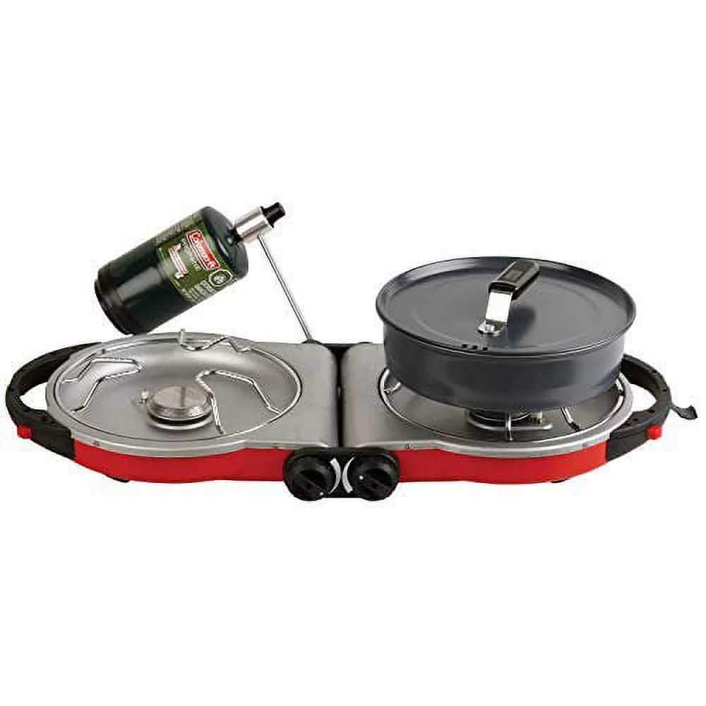 Coleman Fold N Go 2-Burner Propane Stove - John Pierce Auto Care