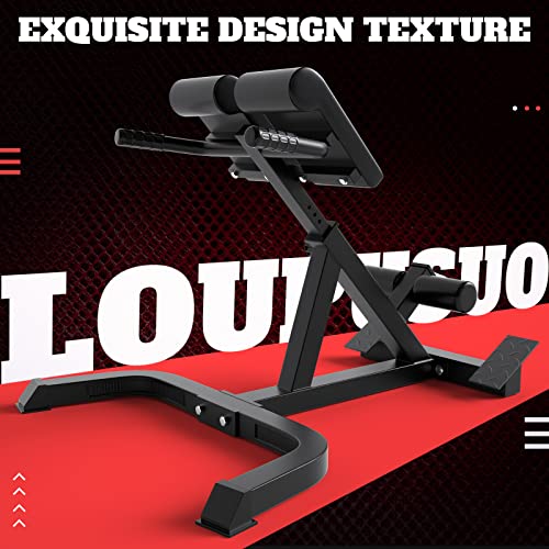 Loupusuo Roman Chair, Back Extension Bench, Multi Functional Ab Bench, Leg Strength Trainer - John Pierce Auto Care