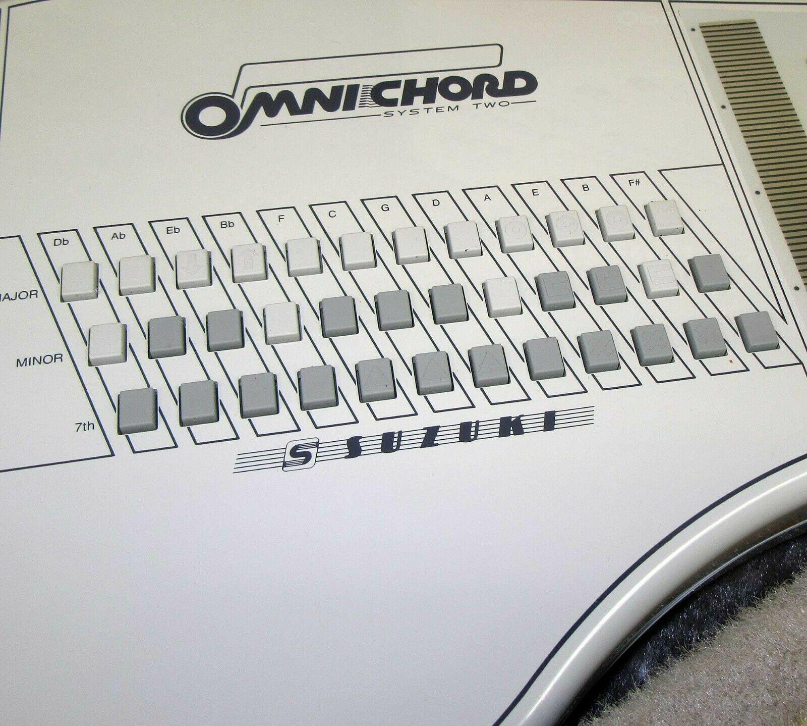 Suzuki Omnichord OM 84 System Two w\/ Hard Case Power Supply Manual TESTED! WORKS - John Pierce Auto Care