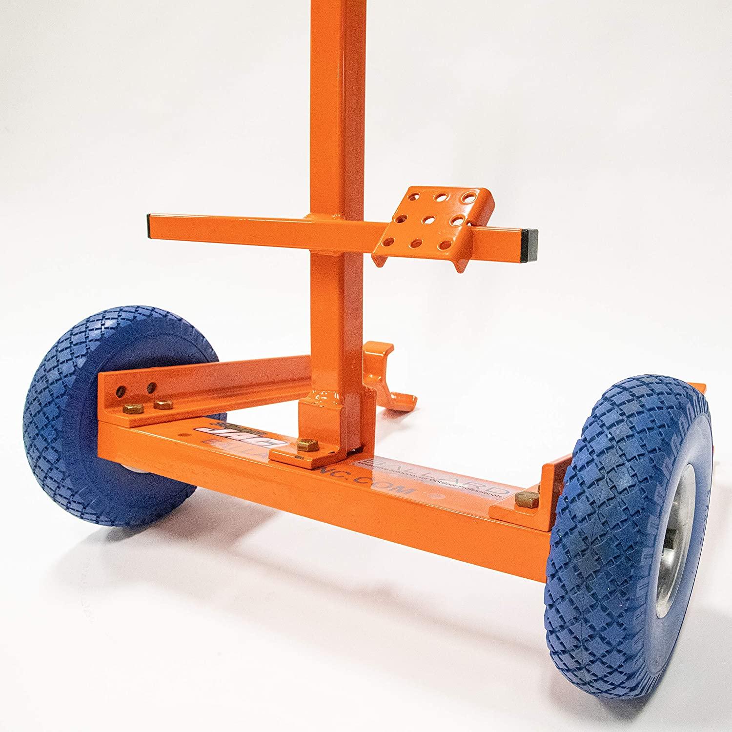 Ballard Inc Super Jack Pro – Mower Jack ZTR, Stander, Walk Behinds (High Vis Orange) - John Pierce Auto Care