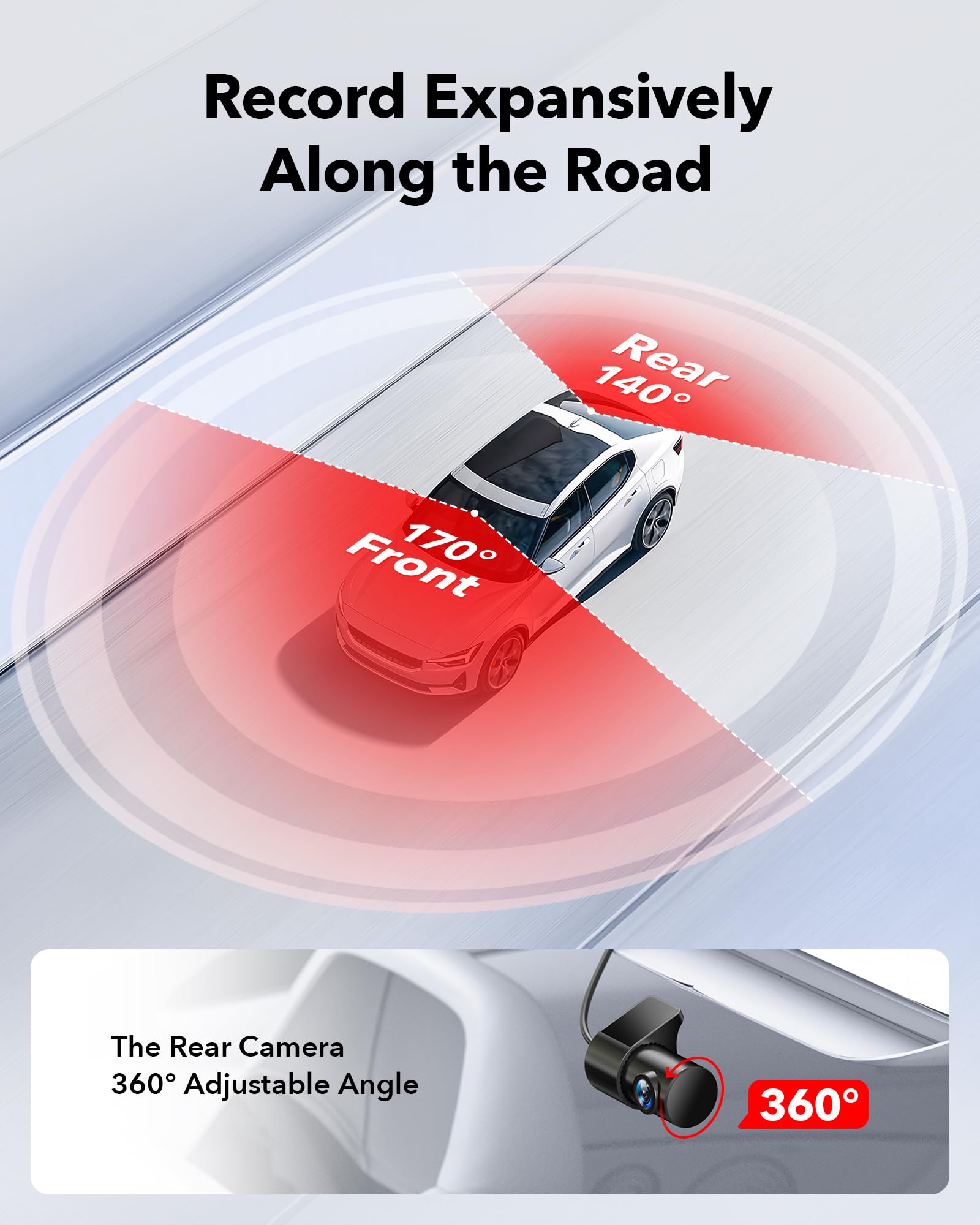 REDTIGER Dash Cam Front Rear, 4K\/2.5K Full HD Dash Camera for Cars - John Pierce Auto Care