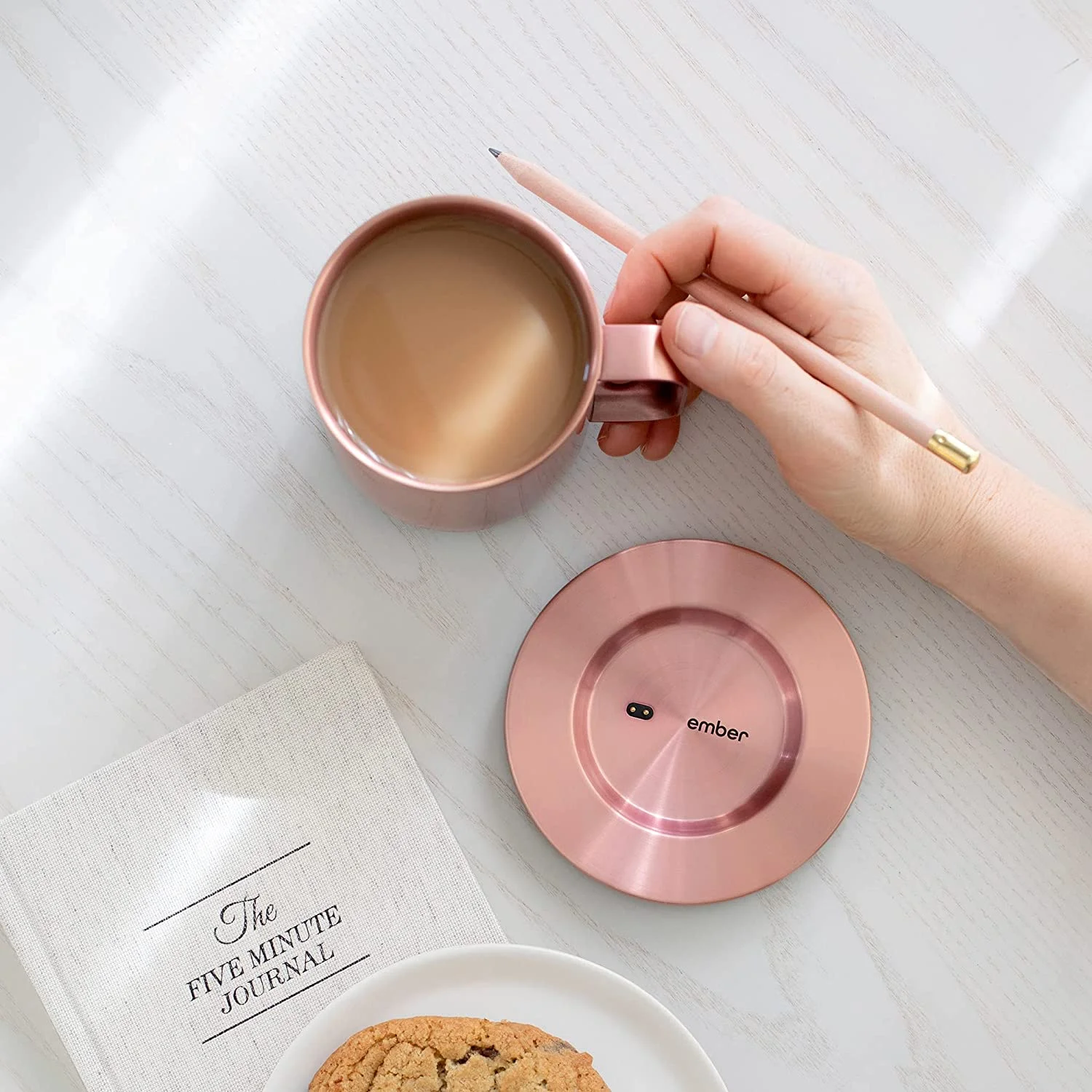 Ember Smart Mug 2, 10 oz., Rose Gold - John Pierce Auto Care