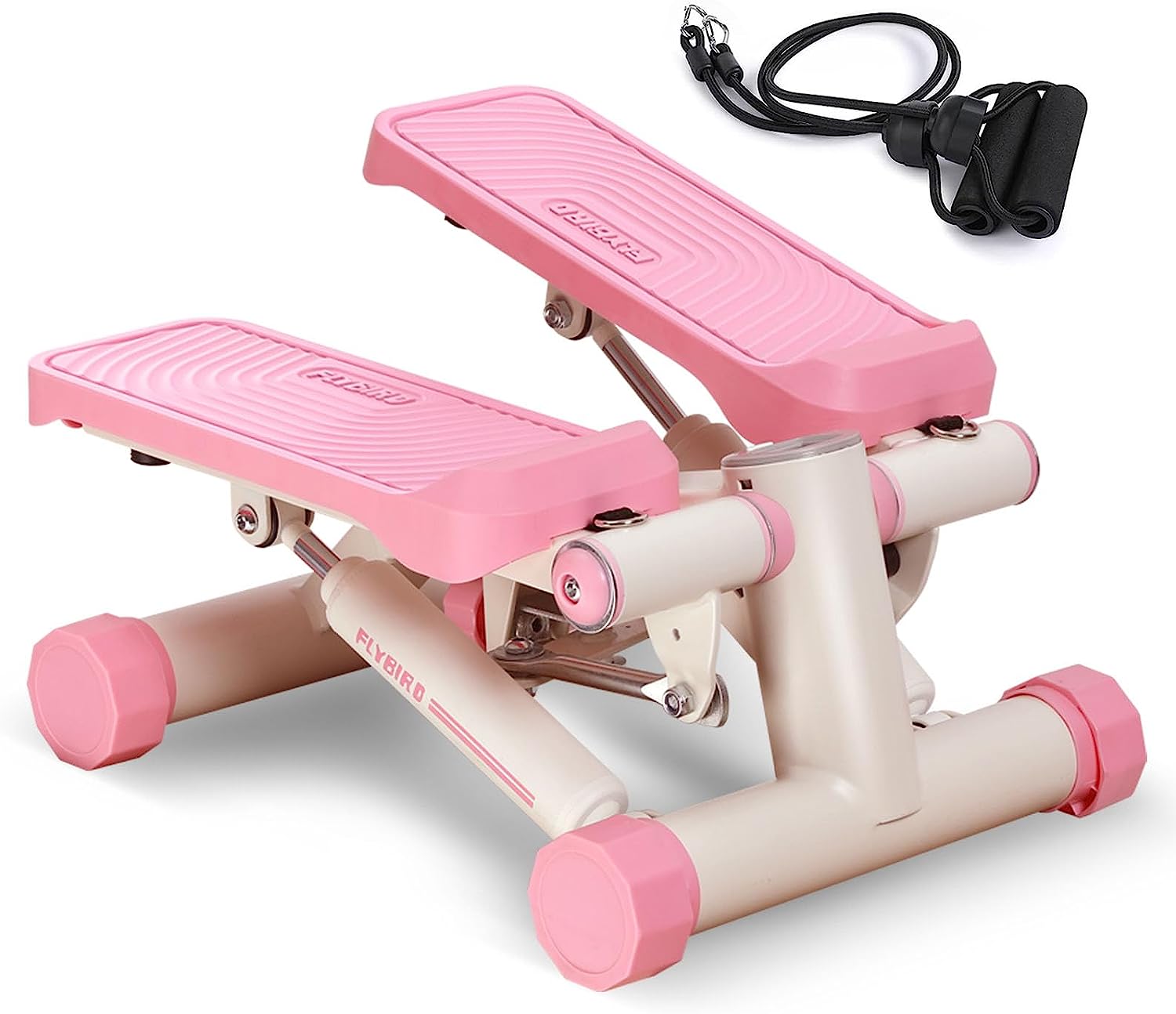FLYBIRD Stepper for Exercise, Portable Stair Stepper with Resistance Bands for Full Body Workout - John Pierce Auto Care