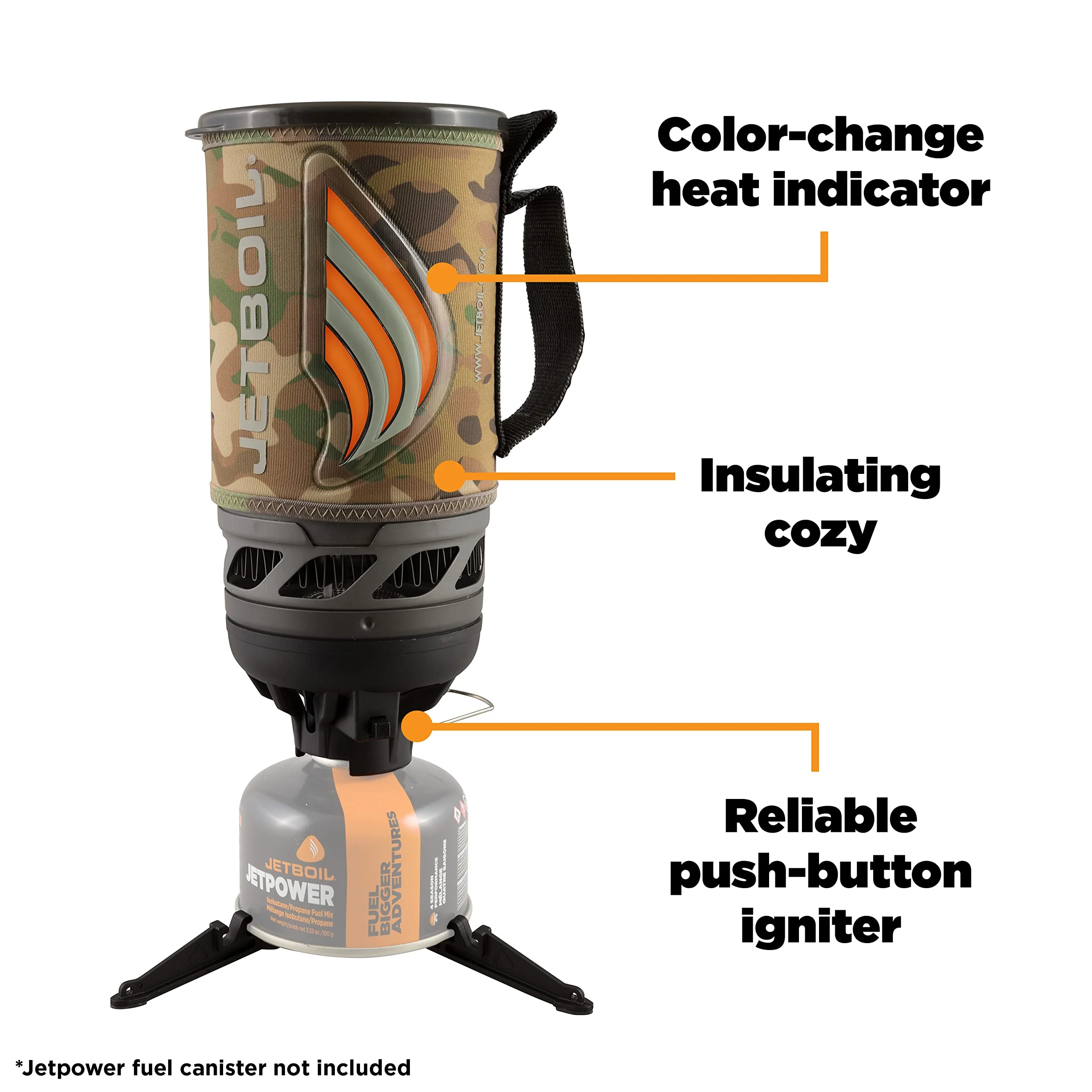 Jetboil Flash Camping Stove Cooking System - John Pierce Auto Care