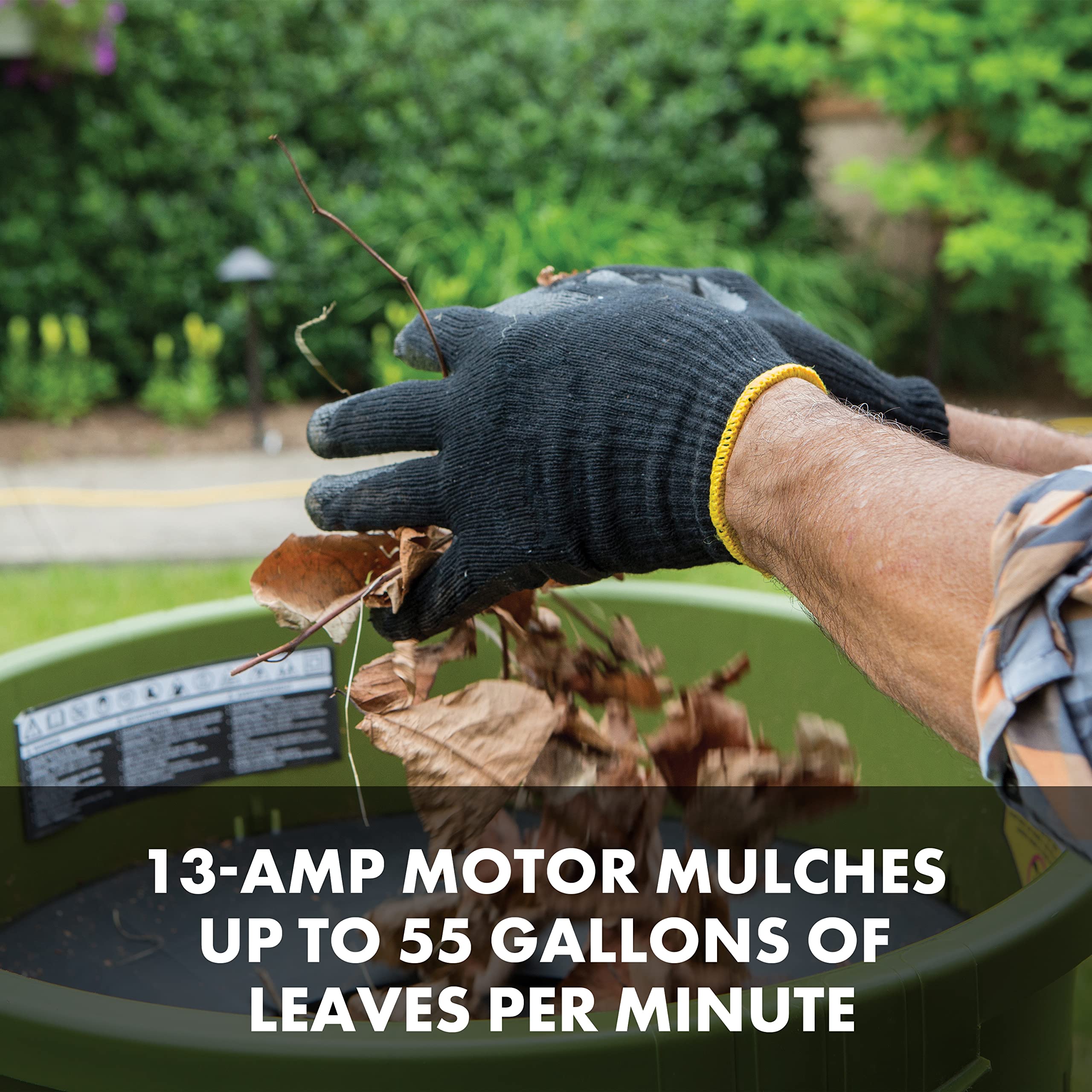 Sun Joe 13-Amp Electric Leaf Mulcher - John Pierce Auto Care
