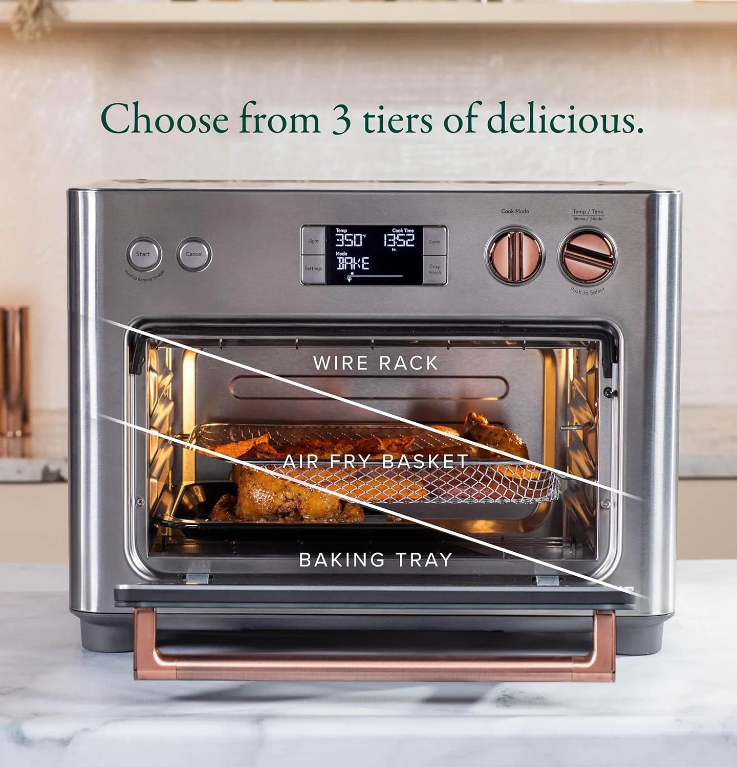 Cafe Couture Oven with Air Fry, 14 Cooking modes in 1 including Crisp Finish, Wifi, - John Pierce Auto Care
