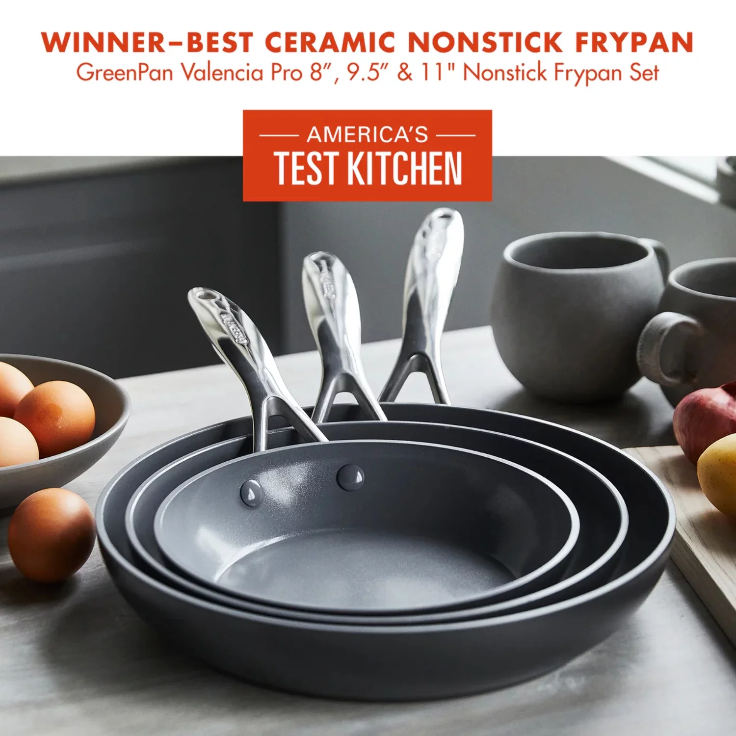 GreenPan Valencia Pro Ceramic Nonstick 13-Piece Cookware Set - John Pierce Auto Care