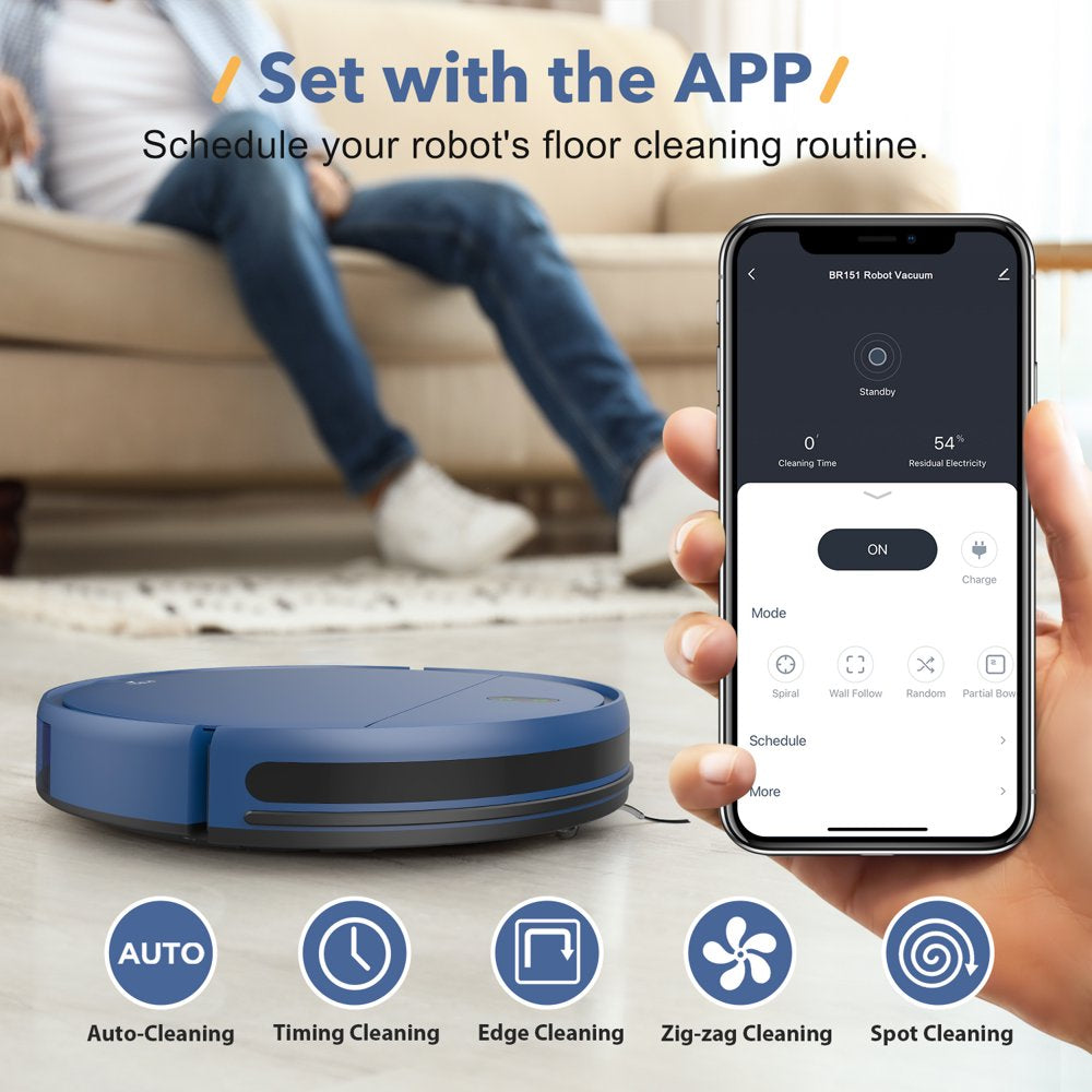 ONSON Robot Vacuum Cleaner, Robot Vacuum and Mop Combo with WIFI \/ Alexa - John Pierce Auto Care