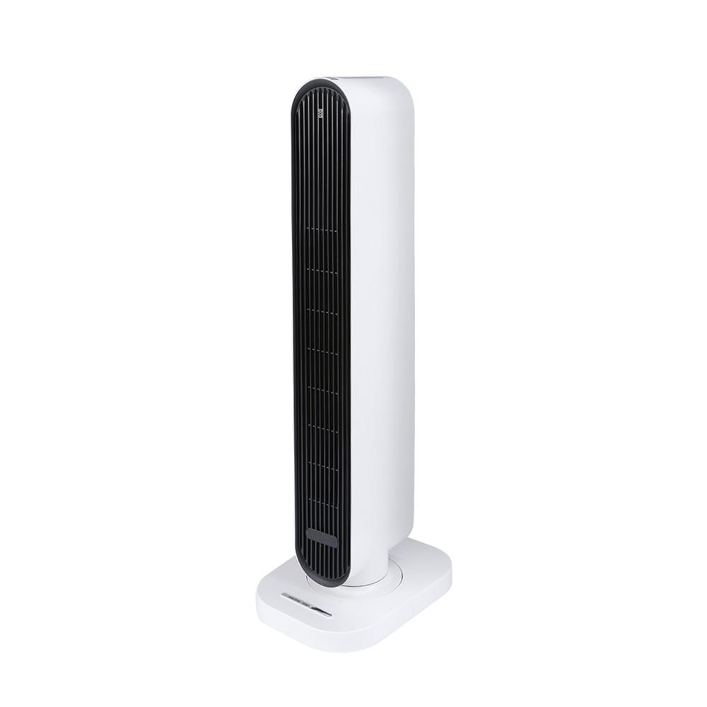 Portable heating tower instant space heater overheat protection white - John Pierce Auto Care
