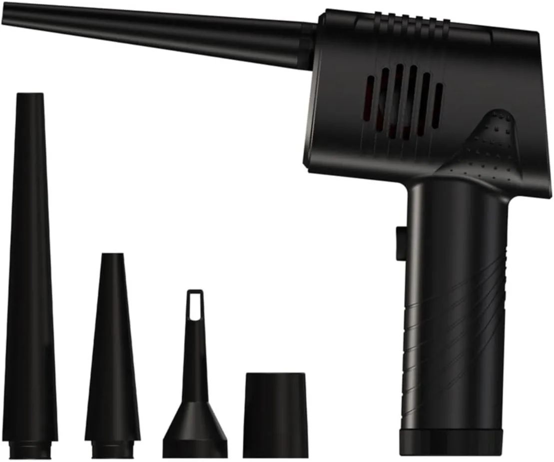 Cordless air dust collector, computer cleaning dust collector, portable electric compressed air blower - John Pierce Auto Care