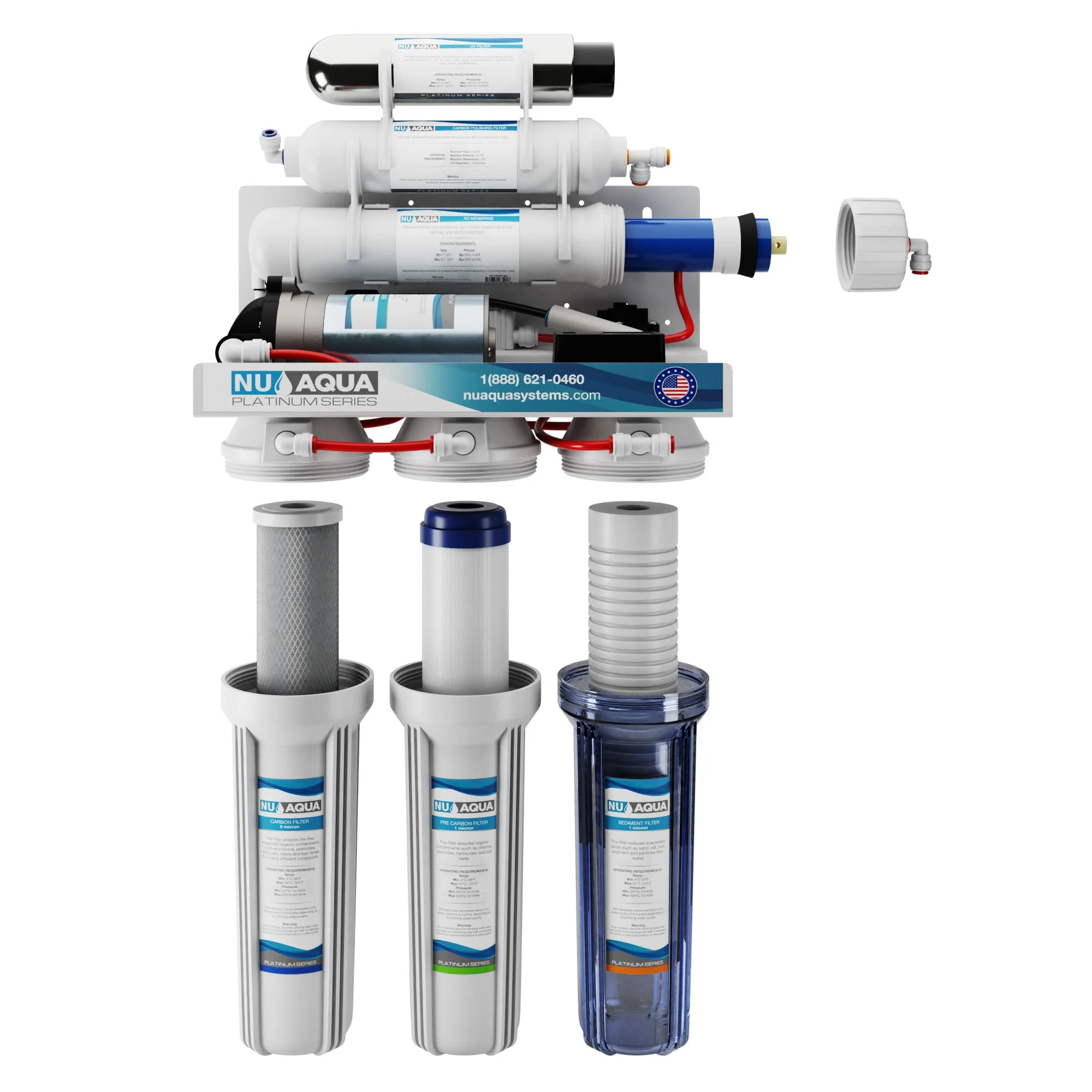 NU Aqua Platinum 6-Stage UV RO System - John Pierce Auto Care