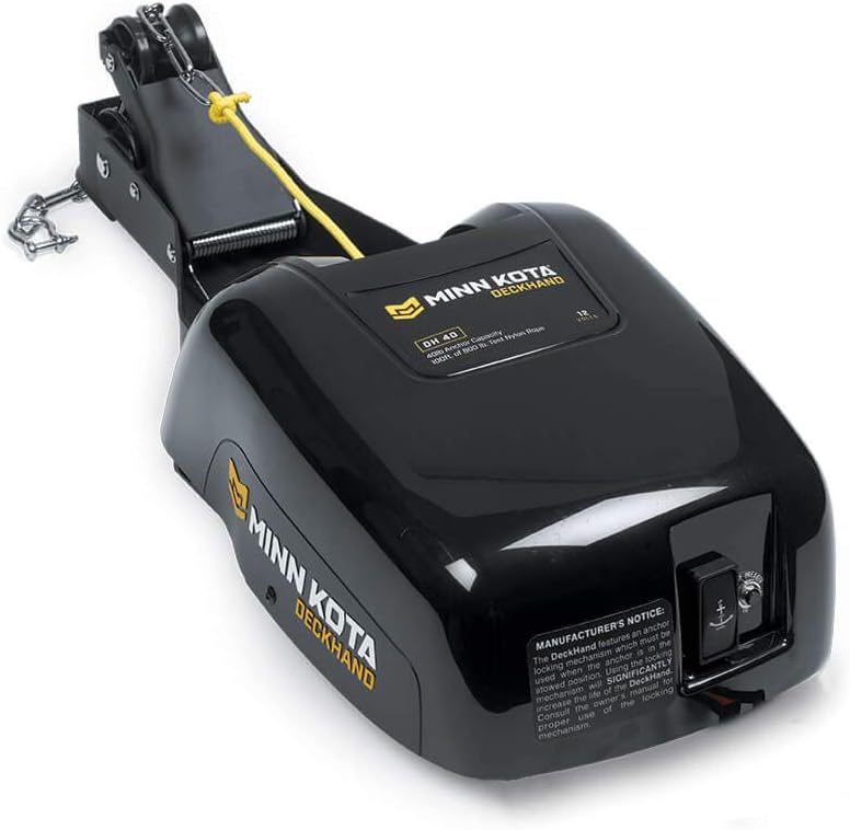 Minn Kota 40 Deckhand Electric Anchor Winch, 40 lb Anchor Capacity - John Pierce Auto Care