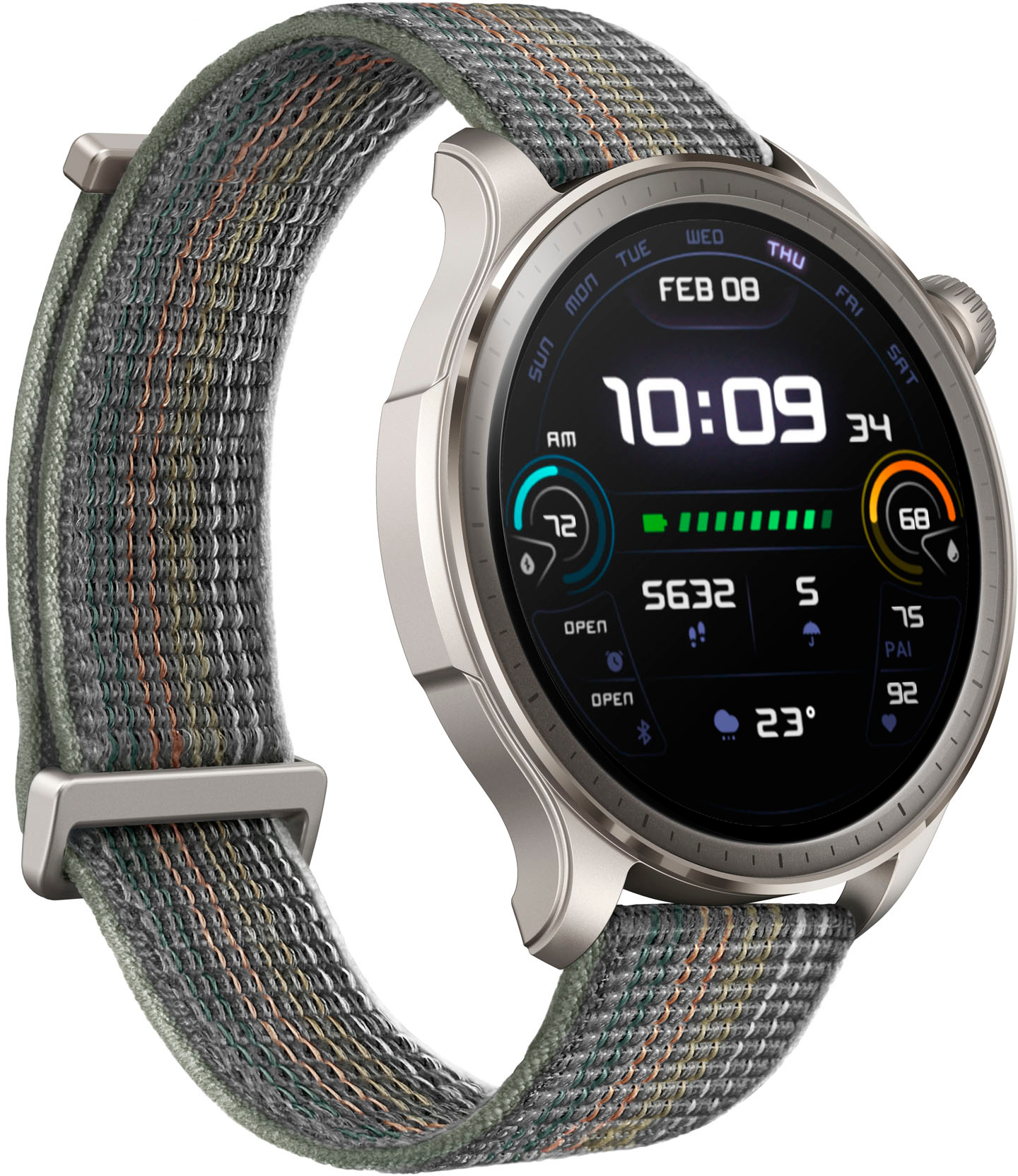 Amazfit Balance Smartwatch, 46mm, Sunset Grey - John Pierce Auto Care