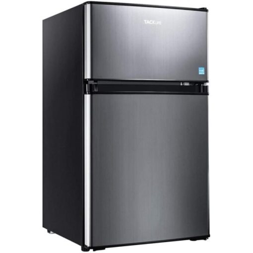 Mini Fridge with Freezer, 3.1 Cu.Ft Small Refrigerator, Compact Refrigerator with LED Light - John Pierce Auto Care