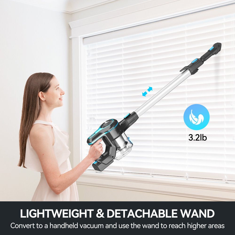 INSE Cordless Vacuum Cleaner, 6 in 1 Powerful Suction Lightweight Stick Vacuum - John Pierce Auto Care