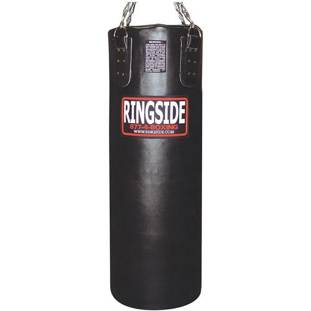 Ringside Soft Filled Leather 65 lb. Heavy Bag Black - John Pierce Auto Care