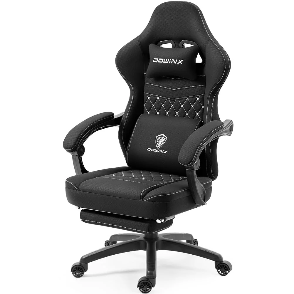 Dowinx Gaming Chair with Breathable Fabric - John Pierce Auto Care