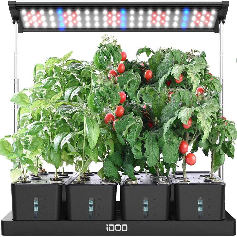 iDOO 20 Pods Hydroponics Growing System, Indoor Herb Garden Planter - John Pierce Auto Care