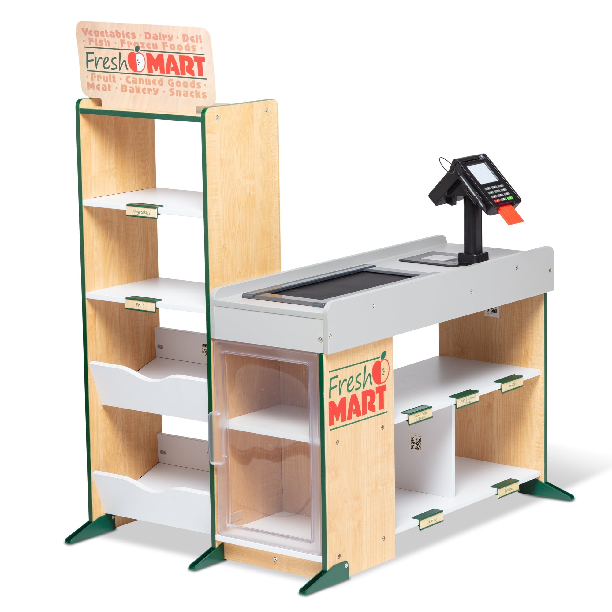 Melissa & Doug Wooden Fresh Mart Grocery - John Pierce Auto Care