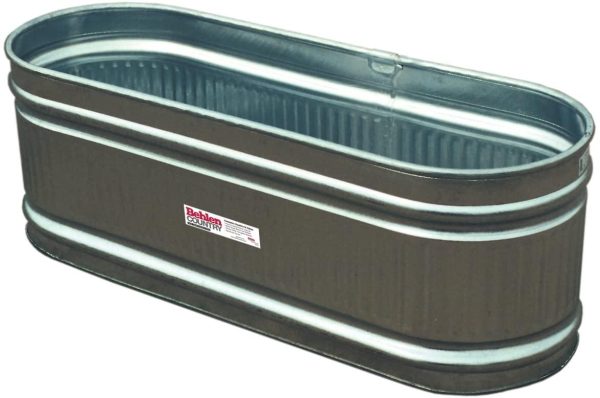 Behlen Country RE226 169 Gallon Galvanized Round End Tank - John Pierce Auto Care