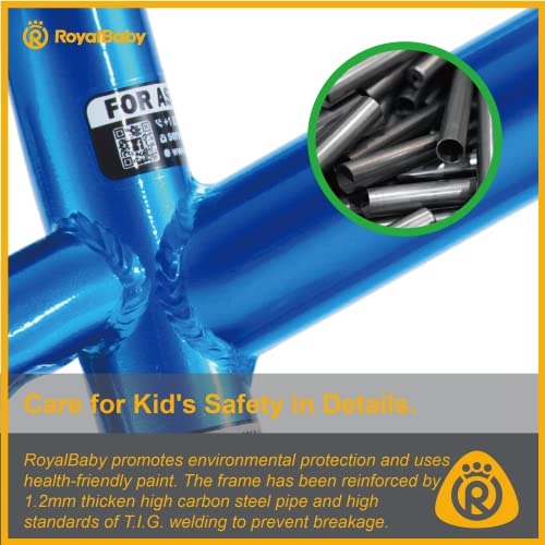 Royalbaby Kids Bike Freestyle BMX Bicycle with Training Wheels Kickstand - John Pierce Auto Care