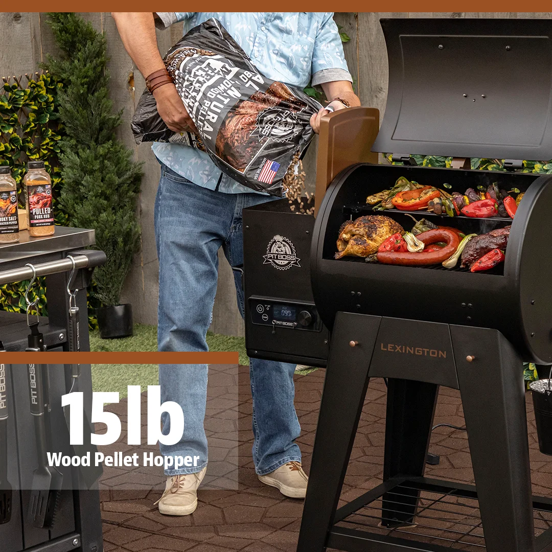Pit Boss Lexington 500 Wood Pellet Grill - John Pierce Auto Care