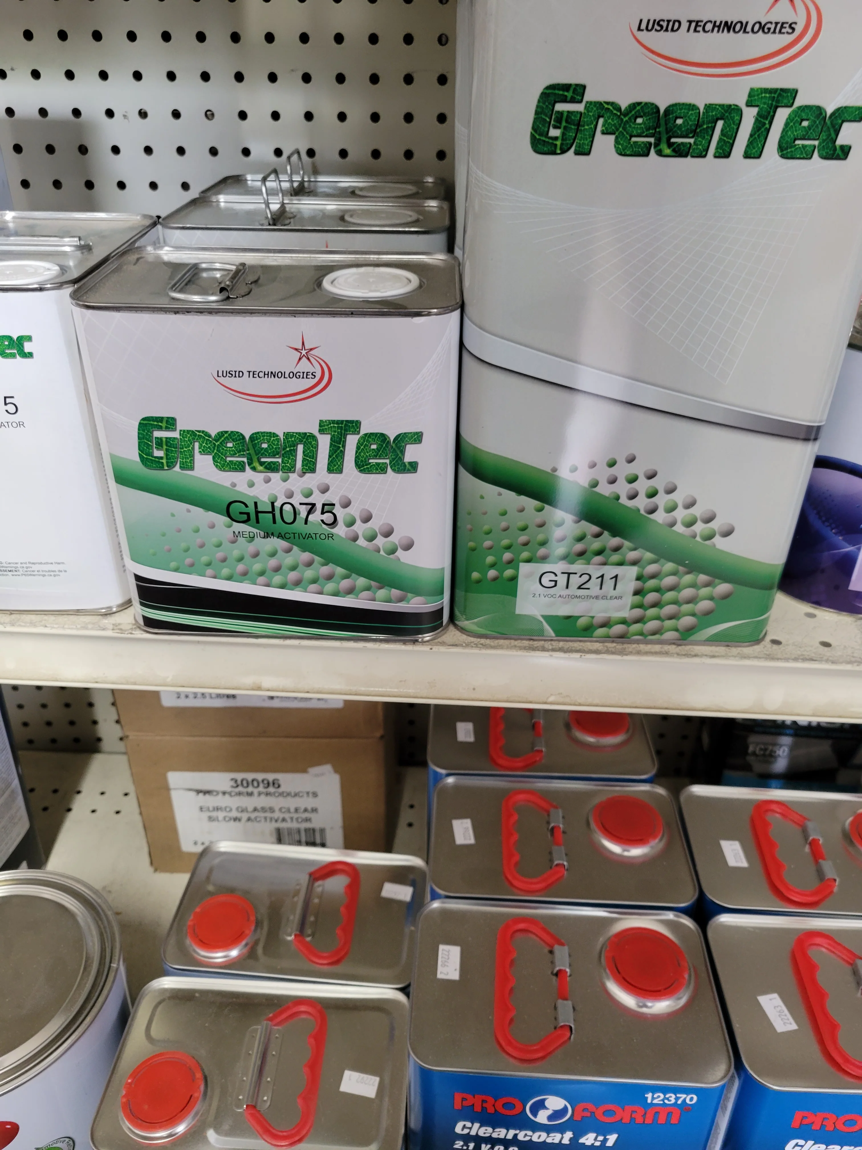 Clearcoat High gloss GreenTec 2:1 Euro style GT211 5L + GH075 2.5L Medium activator - John Pierce Auto Care