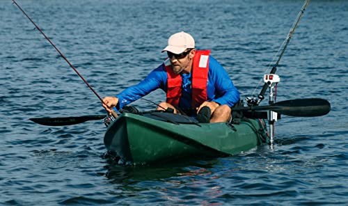 Watersnake 18 Pound Thrust 12v Electric Saltwater Trolling Motor with Kayak Bracket - John Pierce Auto Care