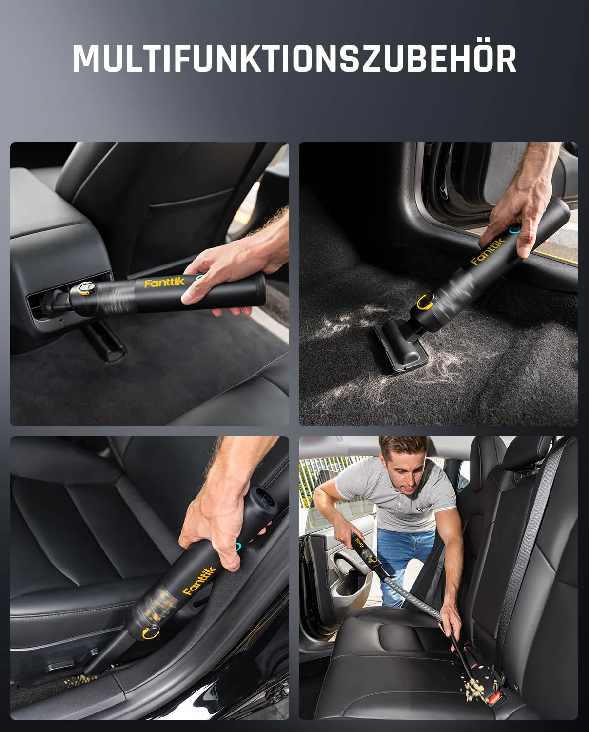 Fanttik V8 Apex Mini Car Vacuum - John Pierce Auto Care