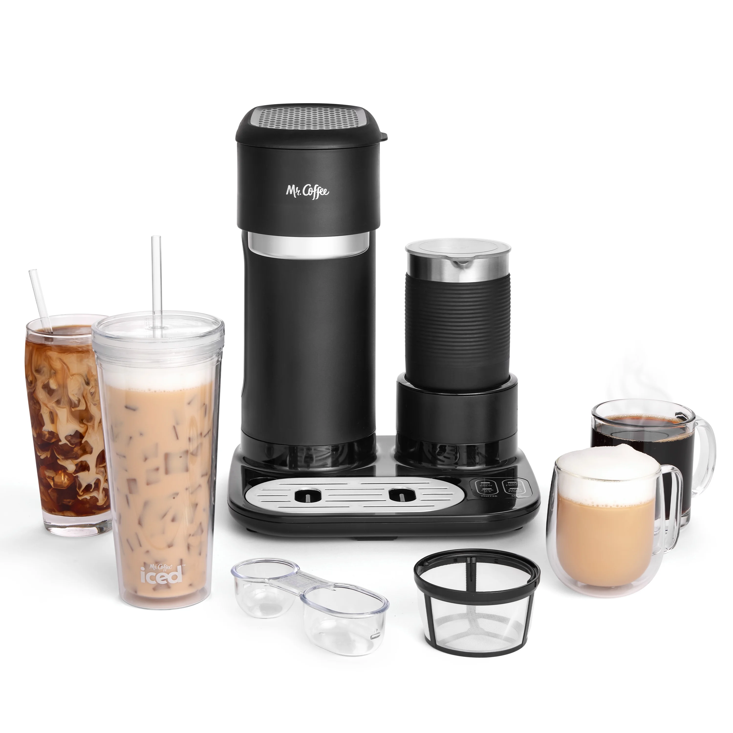 Mr. Coffee 4-in-1 Single-Serve Latte, Iced & Hot Coffee Maker - John Pierce Auto Care