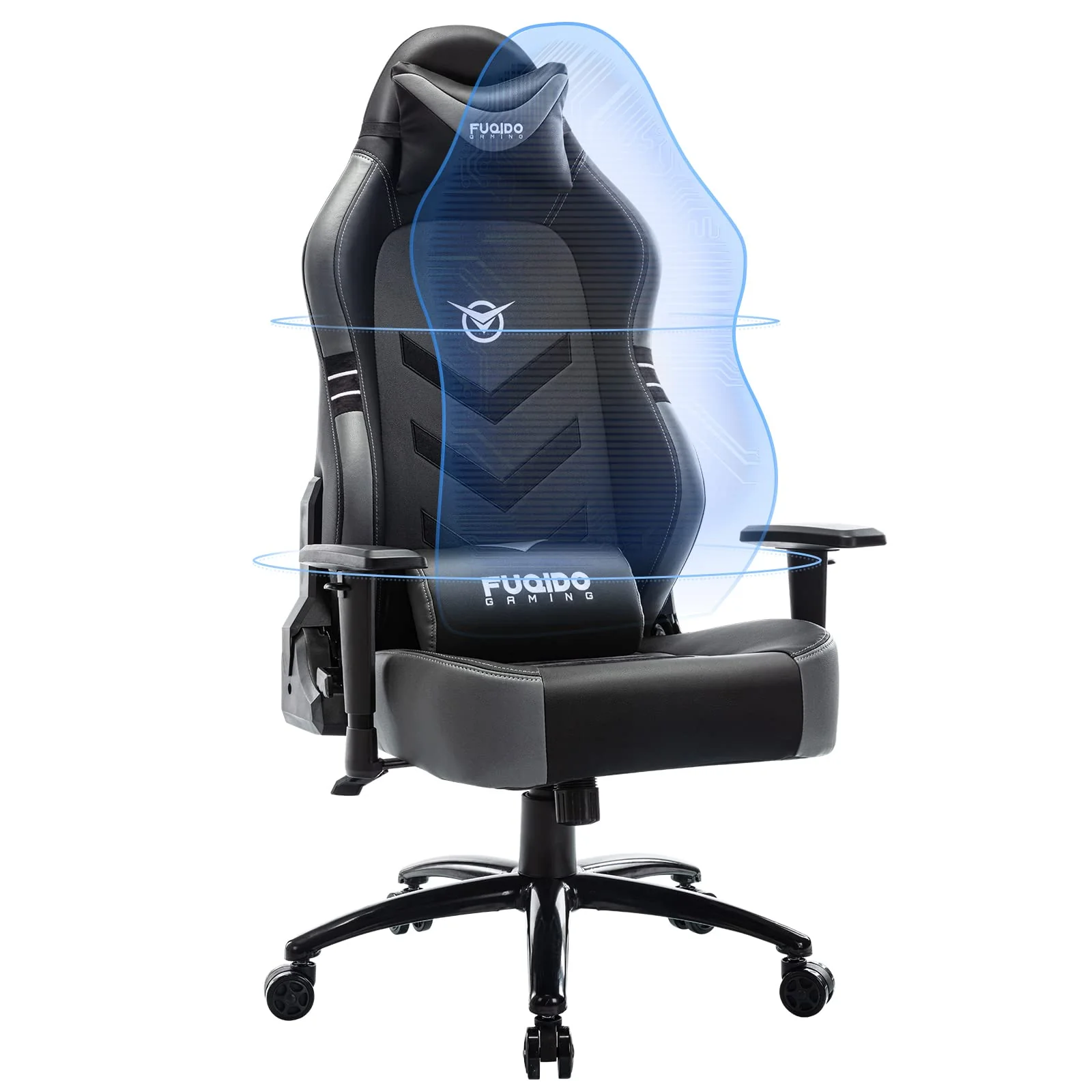 COLAMY Ergonomic 350lb Wide Seat Gaming Chair - John Pierce Auto Care