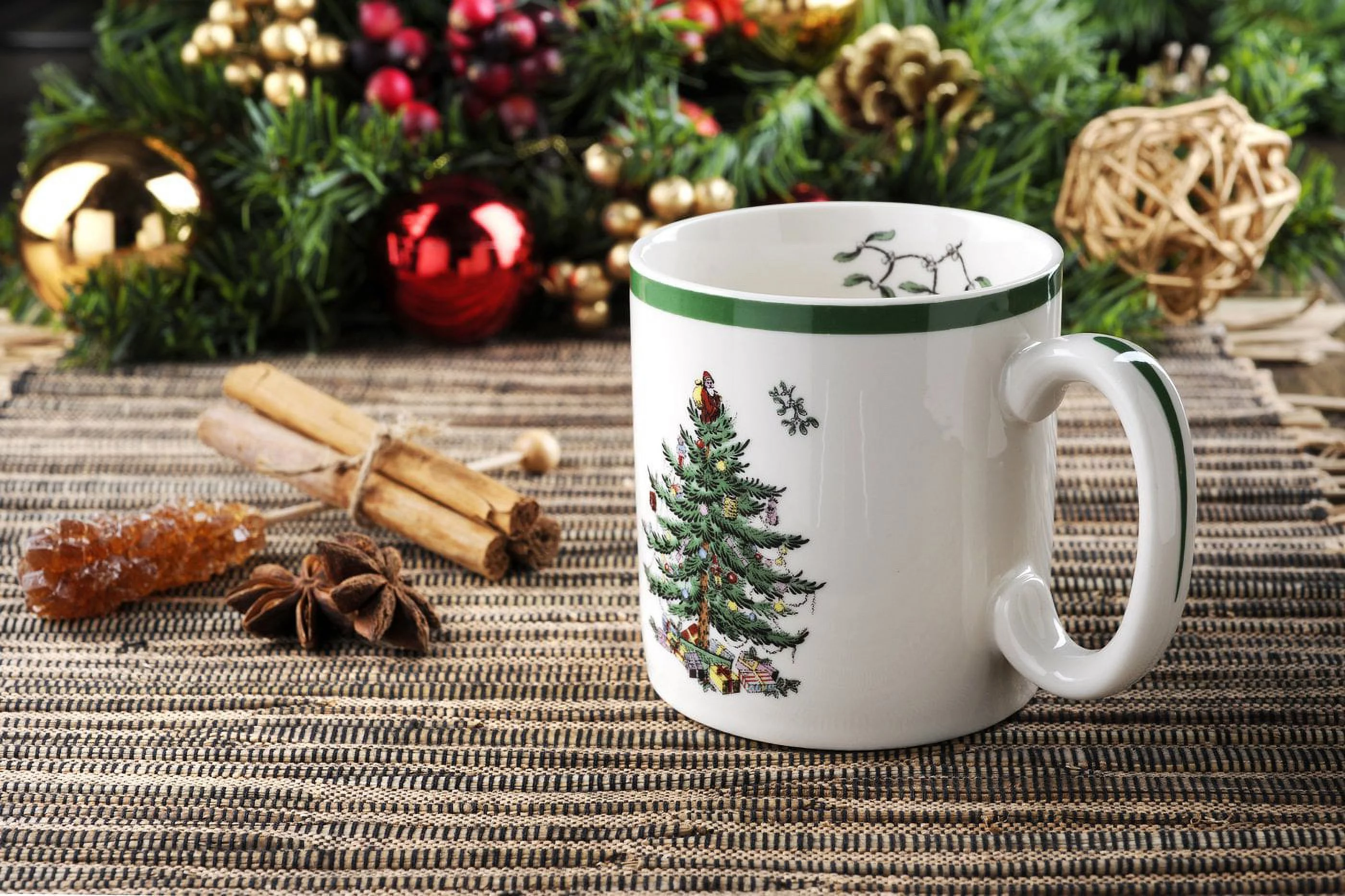 Spode Christmas Tree 12-Piece Dinnerware Set - John Pierce Auto Care