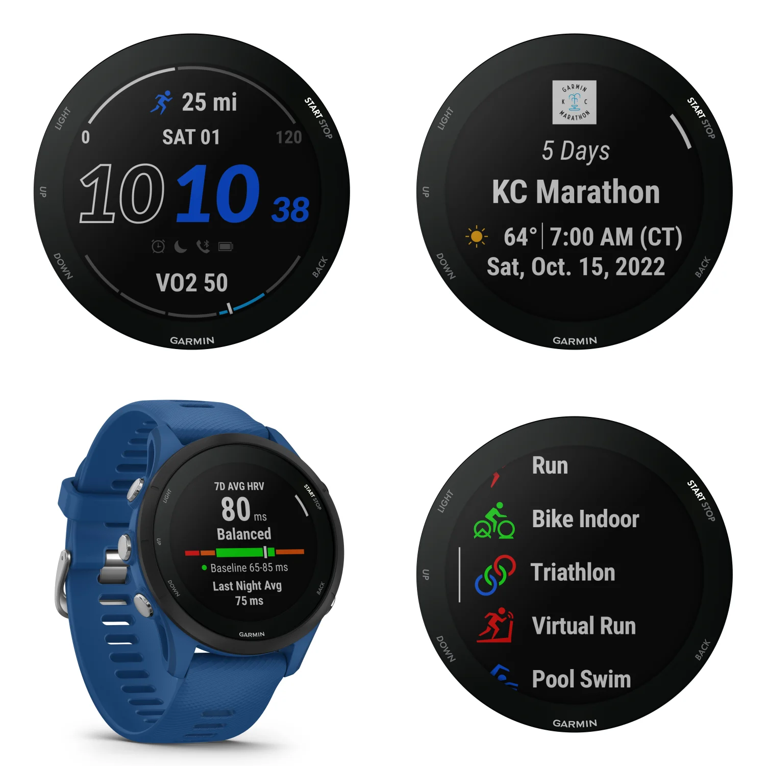 Garmin Forerunner 255 GPS Running Watch - John Pierce Auto Care