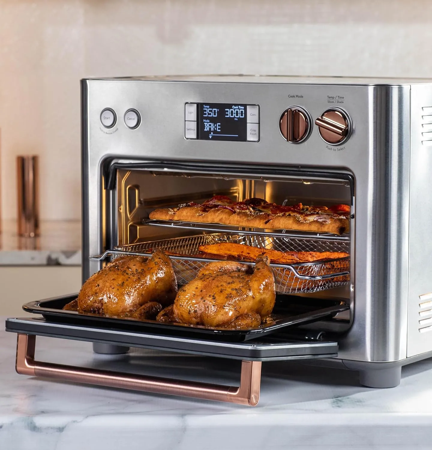 Cafe Couture Oven with Air Fry, 14 Cooking modes in 1 including Crisp Finish, Wifi, - John Pierce Auto Care