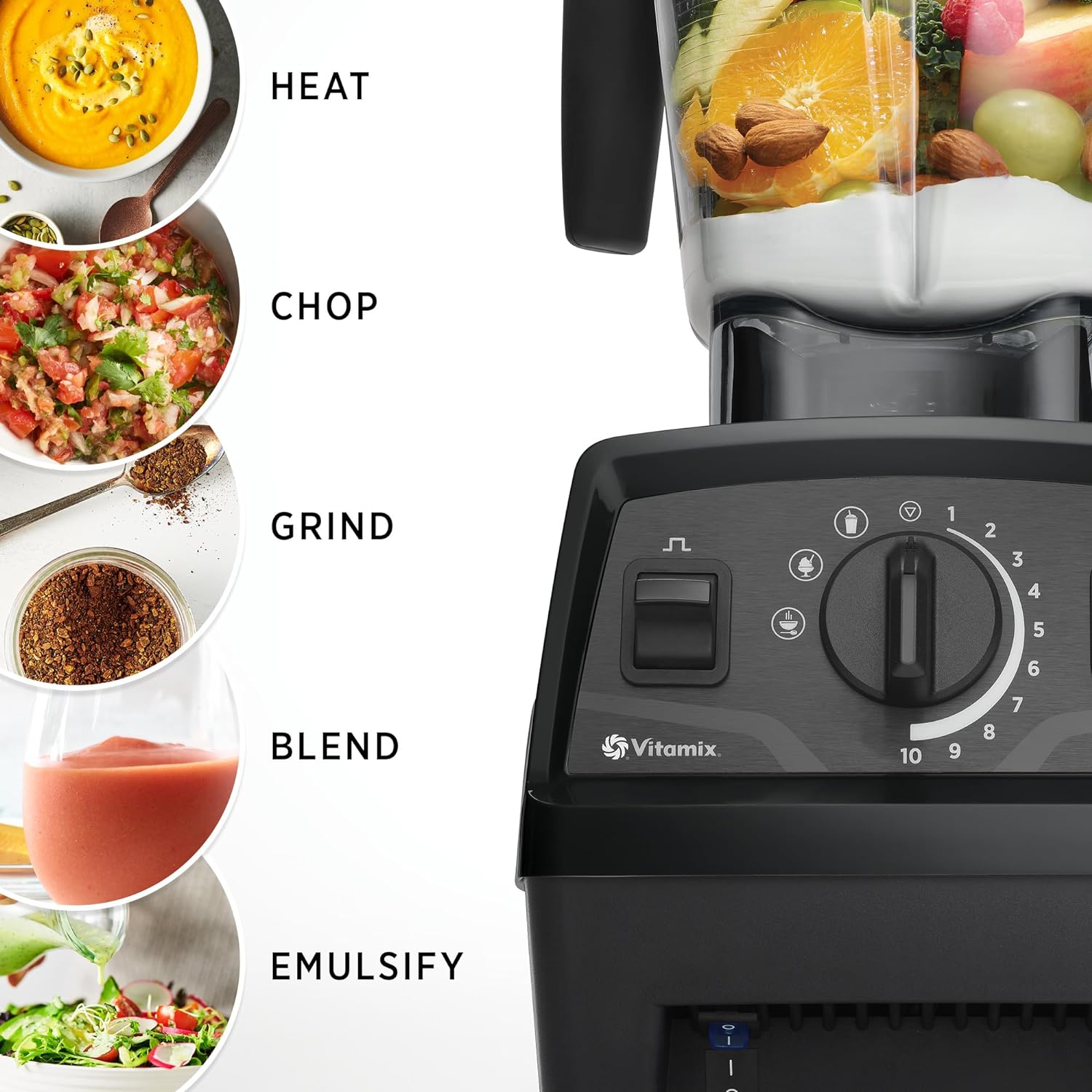 Vitamix Explorian Blender, Professional Grade, 64 oz. Low Profile Container, Black - John Pierce Auto Care