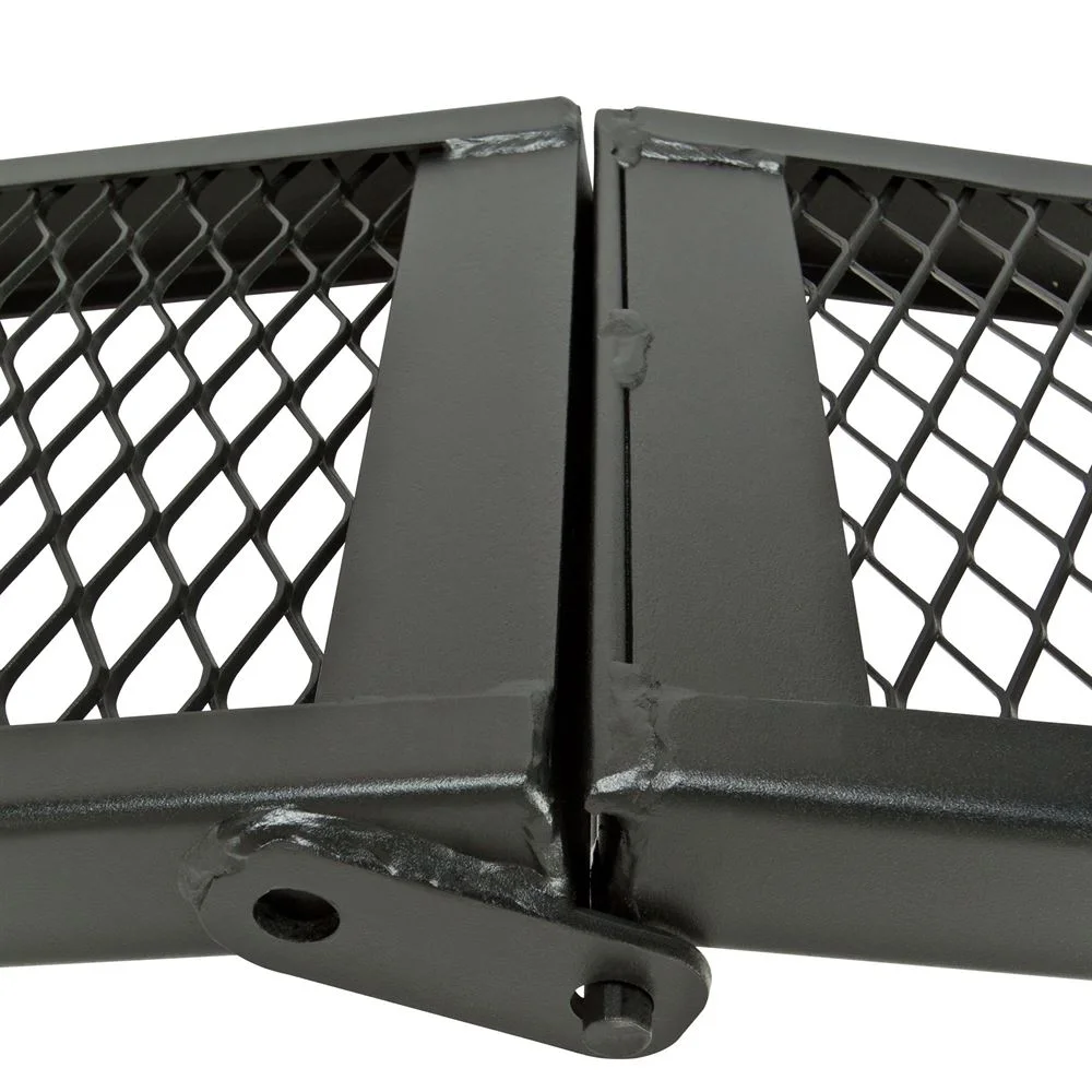 90in Black Steel Dual Runner Folding ATV Ramps - John Pierce Auto Care