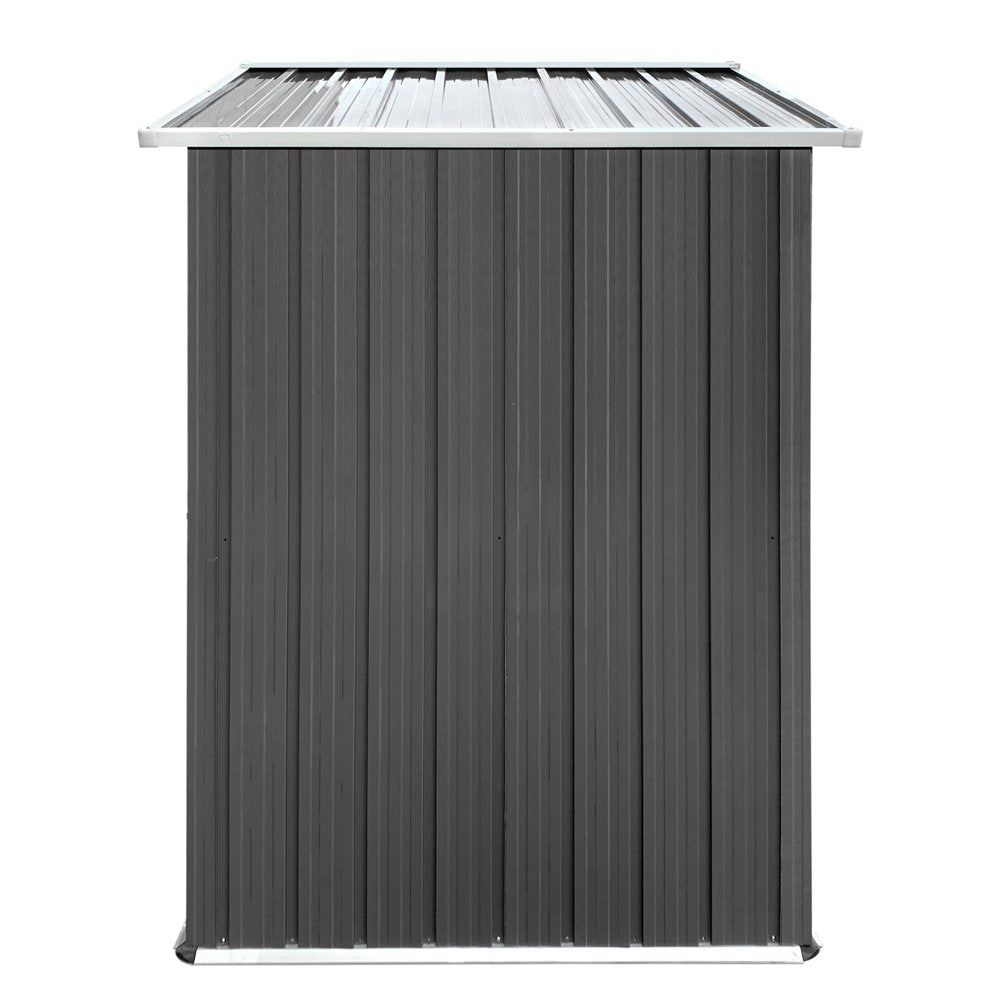 Seizeen 6\u0026#039; X 4\u0026#039; Outdoor Metal Storage Shed, Tools Storage Shed with Lockable Doors - John Pierce Auto Care