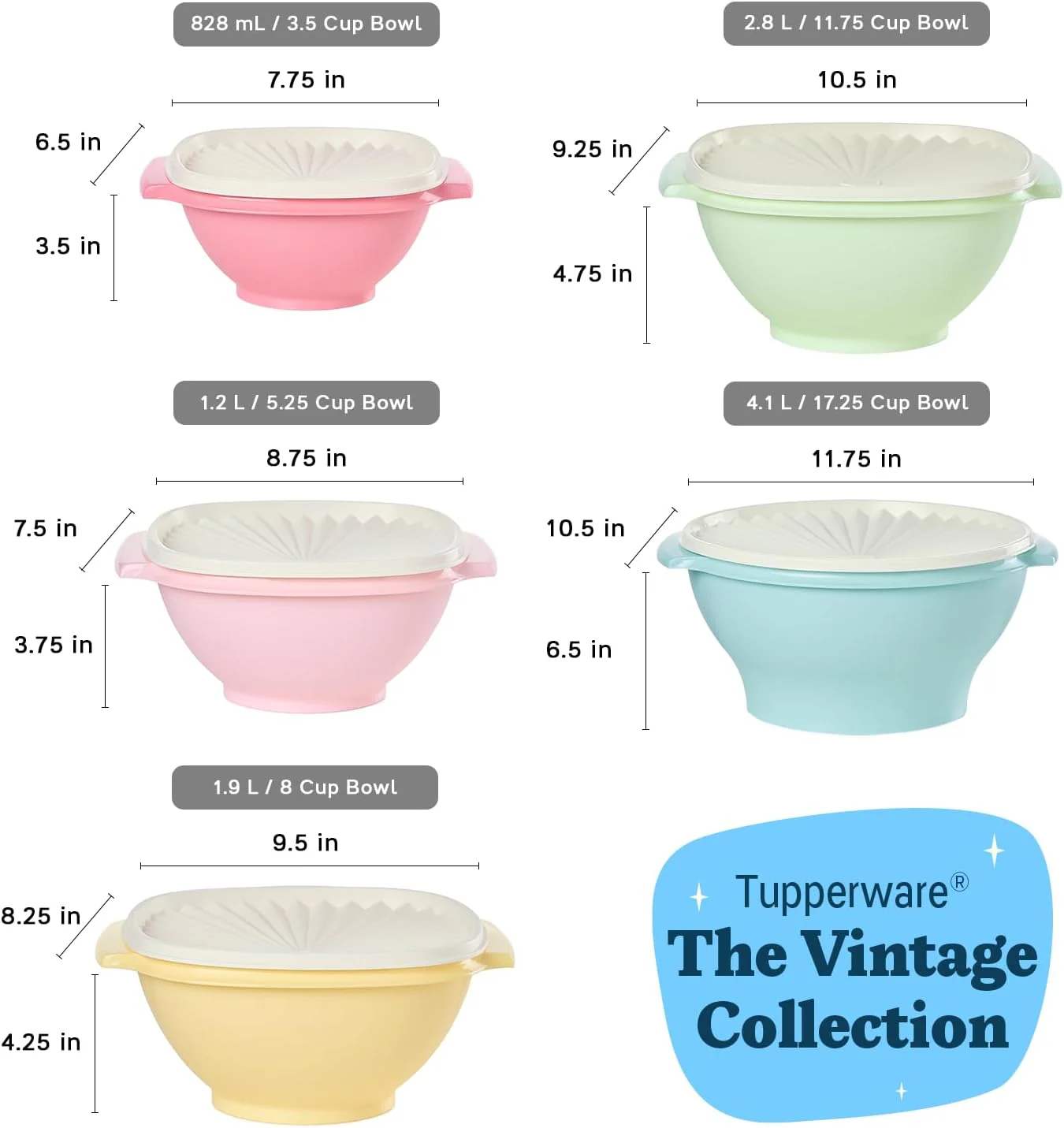 Tupperware Heritage 36-Piece Food Storage Set - John Pierce Auto Care