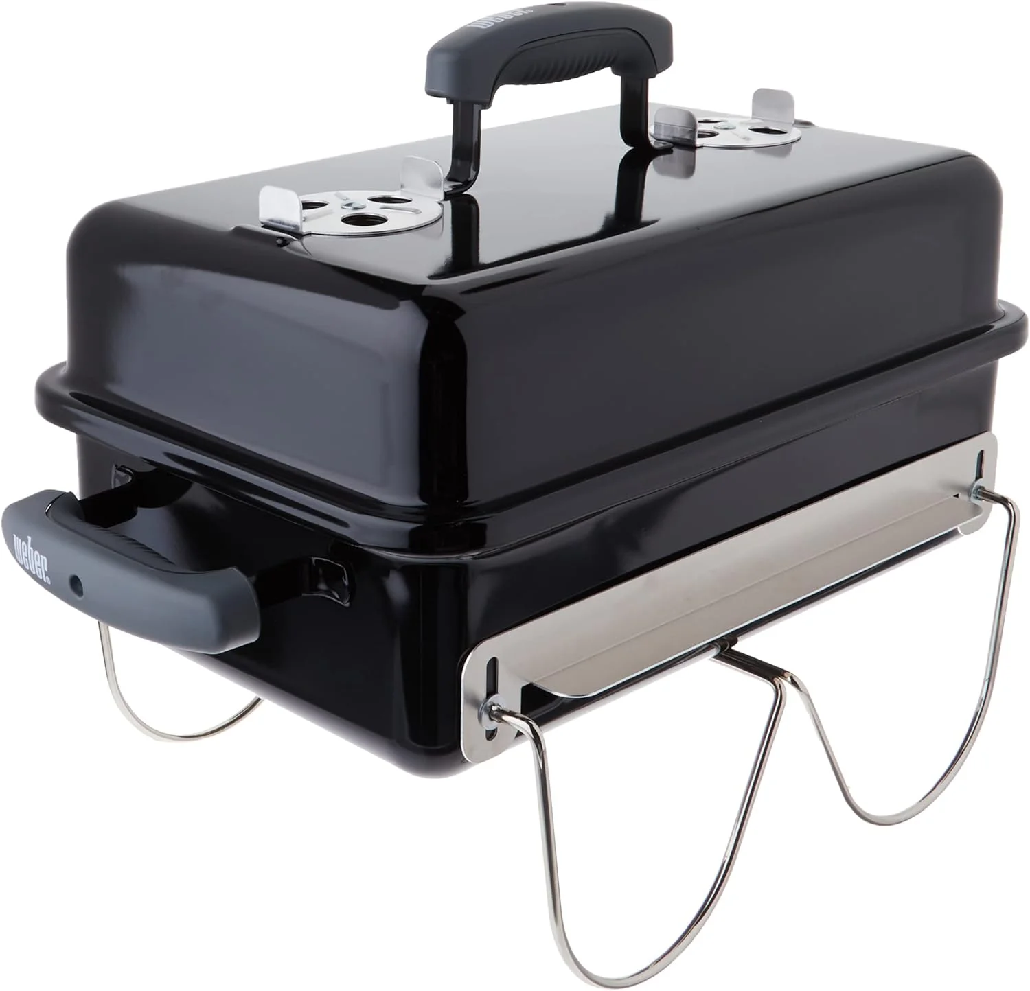 Weber Go-Anywhere Charcoal Grill, Black - John Pierce Auto Care