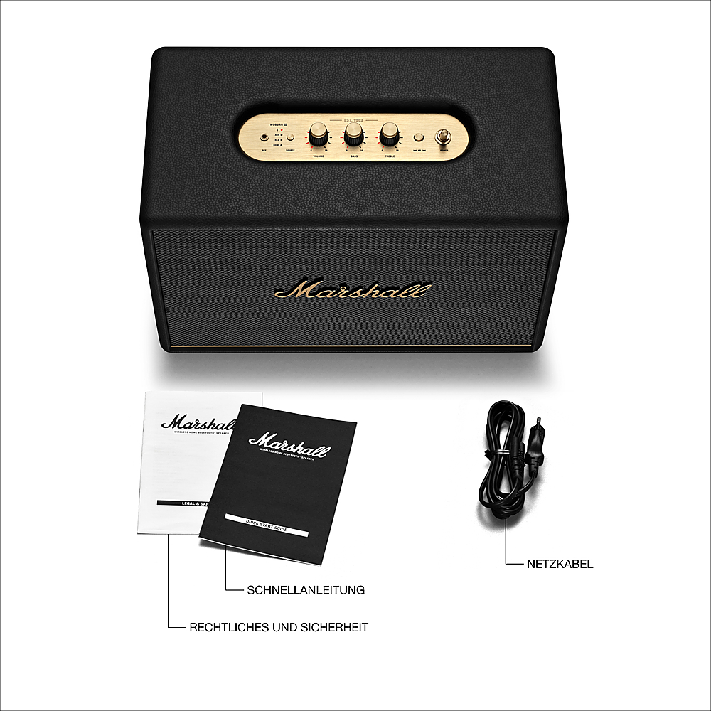 Marshall Woburn III Bluetooth Speaker - John Pierce Auto Care