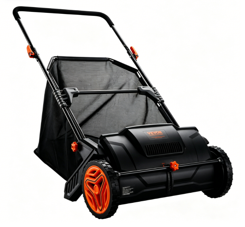 VEVOR 21-inch Push Lawn Sweeper - John Pierce Auto Care
