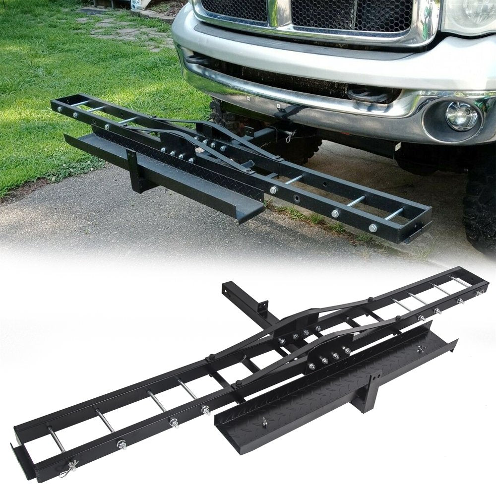 KOJEM 500 Lbs Heavy Duty Motorcycle Dirt Bike Scooter Carrier Hitch Rack - John Pierce Auto Care